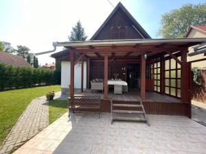 Taman di luar Házikó Vendégház/Balatonfenyves