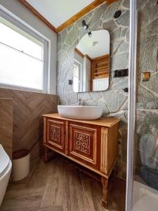 Kúpeľňa v ubytovaní Z Giewontem w Tle Apart&Room