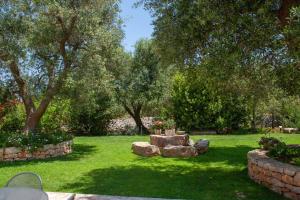 Zahrada ubytování Trulli Boccadoro