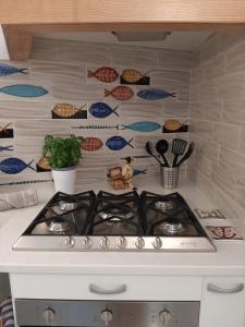 Una cocina o cocineta en Casa Borgo Sant'Angelo