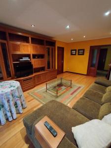 Posezení v ubytování Apartamento en Villaverde de Pontones