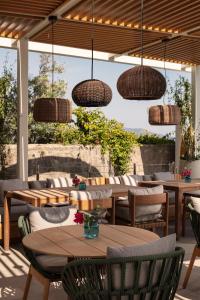 Uma área de estar em Doria Hotel Bodrum-City Center