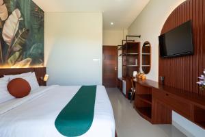 Ein Bett oder Betten in einem Zimmer der Unterkunft Cove Ransha Stay