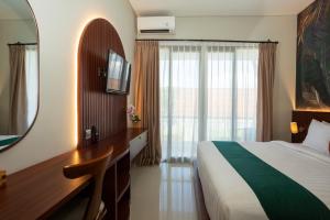 Ein Bett oder Betten in einem Zimmer der Unterkunft Cove Ransha Stay
