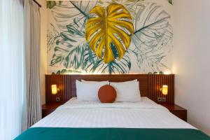 Ein Bett oder Betten in einem Zimmer der Unterkunft Cove Ransha Stay