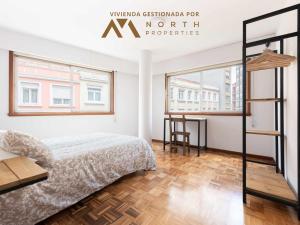 Postel nebo postele na pokoji v ubytování Fonte Camba 552 Apartament