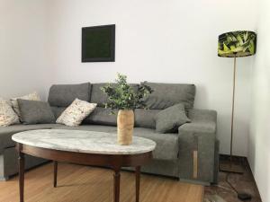 A seating area at Primero Seixo antiguo