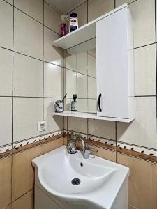 Koupelna v ubytování Home with 2 rooms in center of Antalya
