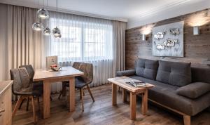 Posezení v ubytování Appartements Rosenhof