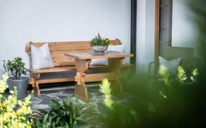 Posezení v ubytování Appartements Rosenhof