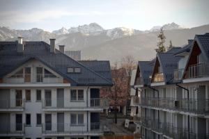 Výhľad na hory alebo výhľad na hory priamo z apartmánu