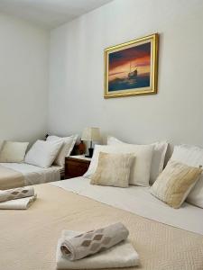 Postel nebo postele na pokoji v ubytování Room Gorana with swimming pool