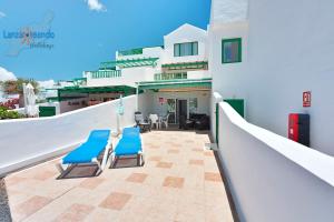 Balkon lub taras w obiekcie Vivienda Vacacional Las Coronas 48