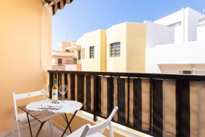 Balkón alebo terasa v ubytovaní Home2Book Percy Apartment El Médano Beach