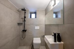 Kylpyhuone majoituspaikassa Nomas Home Imbros