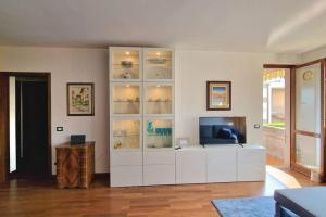 TV/trung tâm giải trí tại Casa le due terrazze - Pool