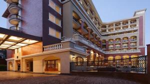 a rendering of the lobby of a hotel at Fairfield by Marriott Goa Calangute in Calangute