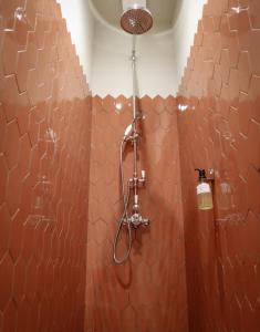 Koupelna v ubytování Le petit hotel