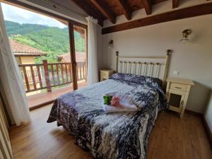 Postel nebo postele na pokoji v ubytování Apartamento El Campo