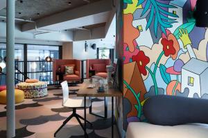 Posezení v ubytování Moxy Athens City