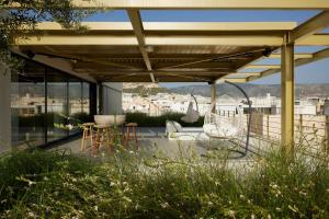 Posezení v ubytování Moxy Athens City