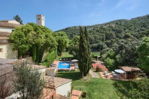 O vedere generală la munți sau o vedere la munte luată de la acest hotel