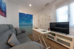 TV a/nebo společenská místnost v ubytování Apartamentos Santa María 15