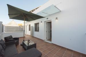 Balkón nebo terasa v ubytování Apartamentos Santa María 15