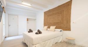 Postel nebo postele na pokoji v ubytování Ereta Rooms Habitaciones baño privado