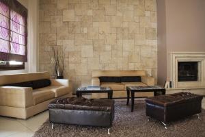 Posezení v ubytování Hotel Meteoritis