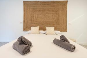 Postel nebo postele na pokoji v ubytování Ereta Rooms Habitaciones baño privado