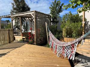 Zahrada ubytování Camping La Clape Village
