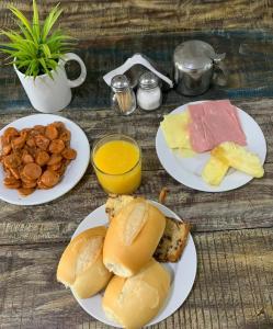 Možnosti snídaně pro hosty v ubytování Hotel Casa Blanca
