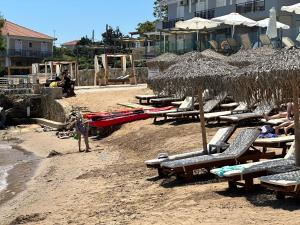 A beach at or near the holiday home