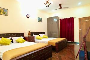 Voodi või voodid majutusasutuse Forest View Resort toas