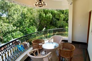 Rõdu või terrass majutusasutuses Forest View Resort