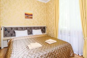 Voodi või voodid majutusasutuse Sovinyon Resort toas
