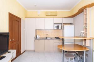 Köök või kööginurk majutusasutuses Sovinyon Resort
