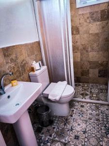 Koupelna v ubytování Degirmenli Konak Hotel