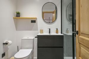 Koupelna v ubytování Luderna - Apartamento con terraza Artigues
