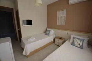Postel nebo postele na pokoji v ubytování ŞEREF APART MOTEL