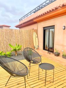 Balkon lub taras w obiekcie Villa Vanilla charming family house