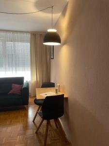 Χώρος καθιστικού στο Ferienwohnung Stadtmitte Würzburg