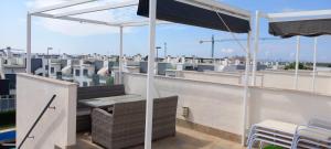 Balkón nebo terasa v ubytování Apt with Roof Terrace Pilar De La Horadada + 10 fotografií
