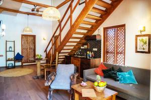 Istumisnurk majutusasutuses Clove Island Villas & Spa