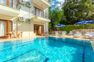 Bazén v ubytování Apartment with Shared Pool Kalkan Apart Crogus (604) nebo v jeho okolí