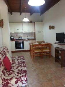 Kuchyň nebo kuchyňský kout v ubytování Agriturismo La Barca In Secca