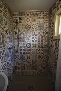 Koupelna v ubytování Chaty Kašperské Hory