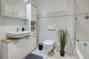Koupelna v ubytování Residenz unter den Linden Specht