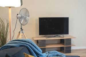 TV a/nebo společenská místnost v ubytování Residenz unter den Linden Specht